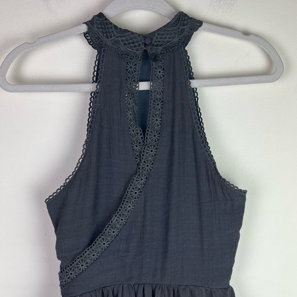 Joyfolie Ethereal Boho Vintage Inspired Photo Shoot Maxi Dress Tiered Lace | XS - Picture 4 of 13